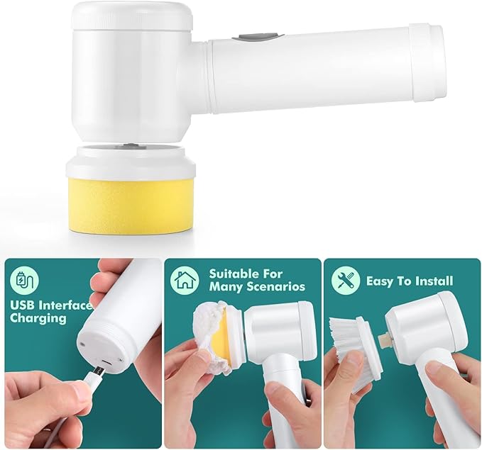 Multifunctional Handheld Electric Brush