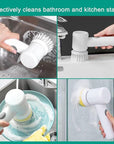 Multifunctional Handheld Electric Brush