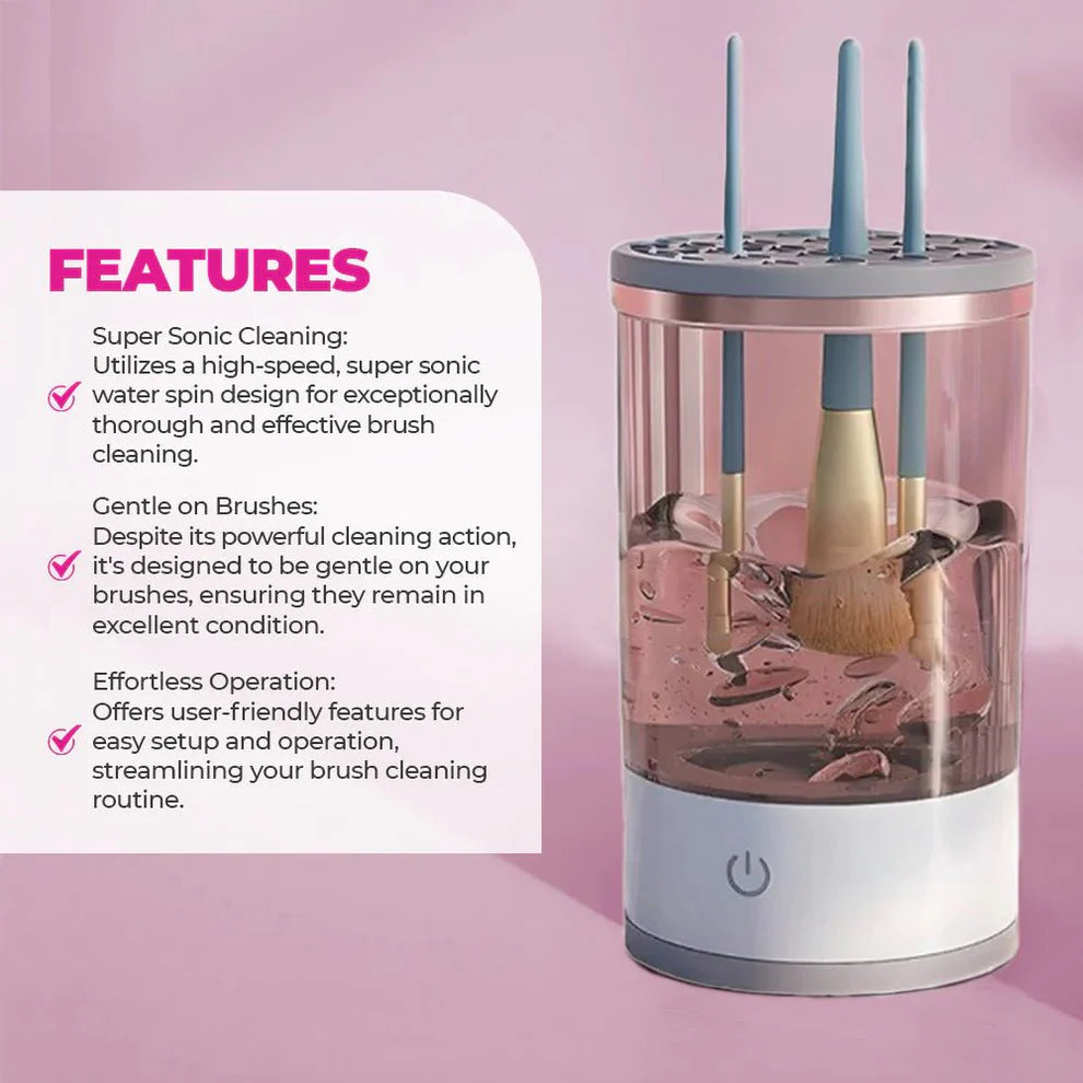 Portable Electric Makeup Brush Cleaner