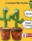 Dancing-Singing Cactus Plush Toy